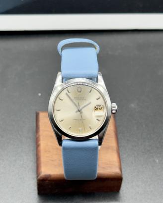 Rolex precision ref. 6466 dial argentato 31mm lady
