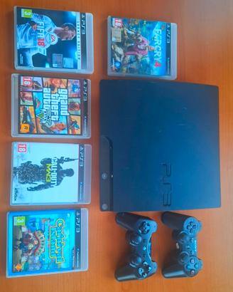 PlayStation 3 + 2 Controller + 5 Giochi