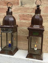 Coppia di Lanterne a candela