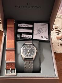 Hamilton khaki aviation pilot pioneer mechanical