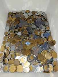 4 Kg di monete lire varie 