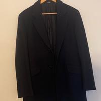 Cappotto monopetto tombolini con martingala post
