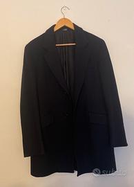Cappotto monopetto tombolini con martingala post