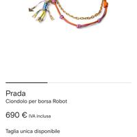 Moda accessorio PRADA