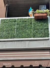 copri ringhiera foglie 