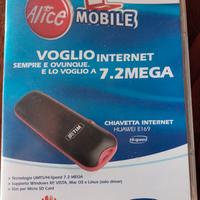 Chiavetta internet Tim Huawei Alice Mobile