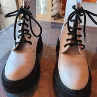 Stivaletti donna N 38 bianco 