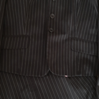 Tailleur pantalone nero gessatoWeekend TG 48