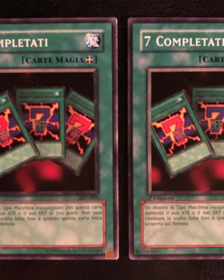 Yugioh 7 completati sdf i004 comune 1ª 2x