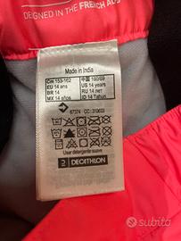 Pantalone bambina tuta neve