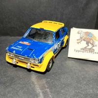 Modellino B Burago Fiat 131 Abarth Rally 1:24 rara
