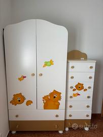 Cameretta bimbo Azur con leone – completa