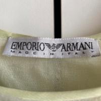 Canotta Emporio Armani  taglia 42 con paillettes