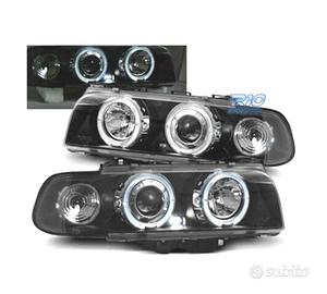 FARI BMW SERIE 7 E38 94-98 ANGEL EYES SFONDO NERO