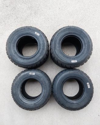 4 Gomme Pneumatici Go Kart Vega 10x4.50-5 Tubeless