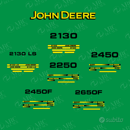 Adesivo John Deere 2130 (LS) 2250 2450 (F) 2650