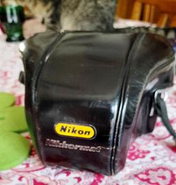 borsa pronto tracolla vintage originale nikkormat