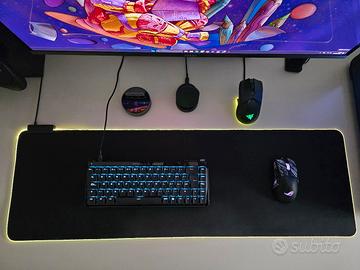 Tappetino mouse Gaming Razer RGB.