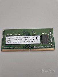 RAM 8BG DDR4 KINGSTON