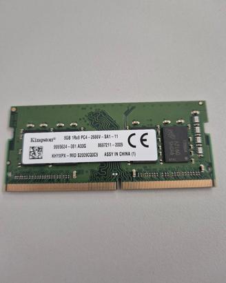 RAM 8BG DDR4 KINGSTON