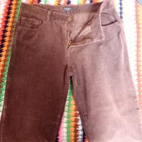 Pantaloni donna velluto a costine