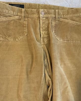 Gucci originale pantalone jeans uomo tg 50 perfett