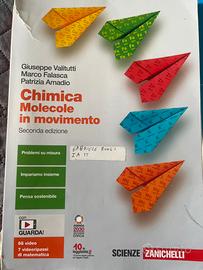 Libro di chimica - Molecole in movimento
