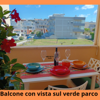 Appartamento fronte spiaggia di sabbia con garage
