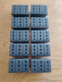 presa bipasso triplex, originale 