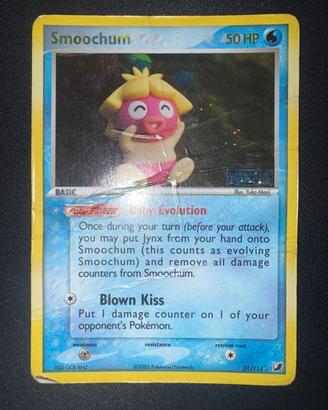 Smoochum stamped EX Unseen Forces 31/115