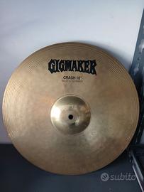 Piatto crasch gigmacher 16 pollici