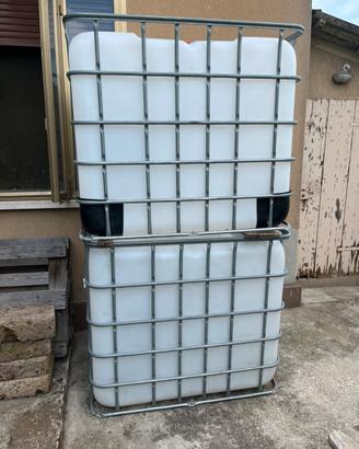 Cisterne 1000 litri acqua piovana