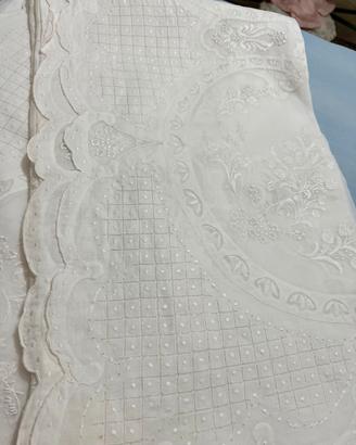 Coperta letto matrimoniale filè