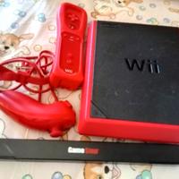 Wii con 4 giochi e accessori