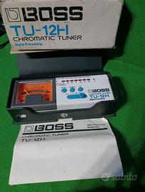 ACCORDATORE BOSS TU-12H CHROMATHIC TUNER