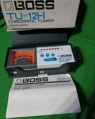ACCORDATORE BOSS TU-12H CHROMATHIC TUNER