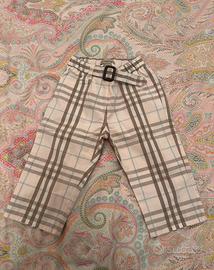 pantaloni burberry