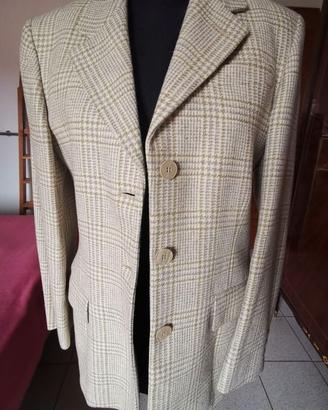Giacca donna Principe di Galles in lana, taglia 44