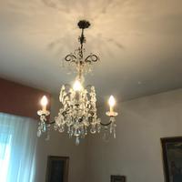 Lampadario classico cristallo Boemia