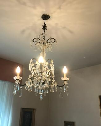 Lampadario classico cristallo Boemia