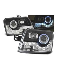 FARI DIURNI PER FIAT PANDA 03-09 NERI
