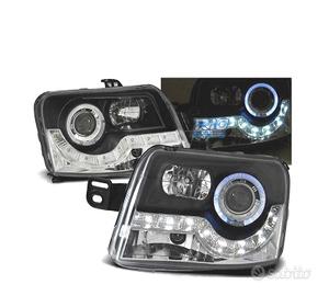 FARI DIURNI PER FIAT PANDA 03-09 NERI