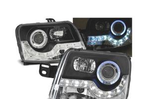 FARI DIURNI PER FIAT PANDA 03-09 NERI