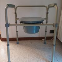 Sedia WC - Comoda WC  per Anziani - NUOVA