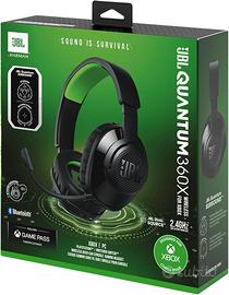 JBL Quantum 360X Cuffie Gaming Over Ear Wireless B