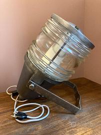 Grande lampada navale art deco