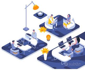 Hub Coworking Ufficio Sala Riunioni Corsi