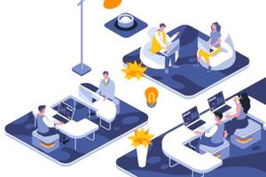 Hub Coworking Ufficio Sala Riunioni Corsi