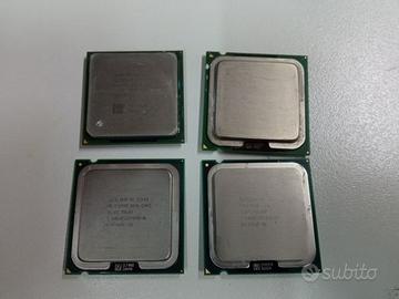 Varie CPU come in foto