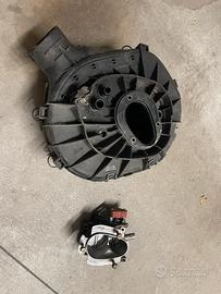 Corpo farfallato e cassa filtro renault clio 1.8